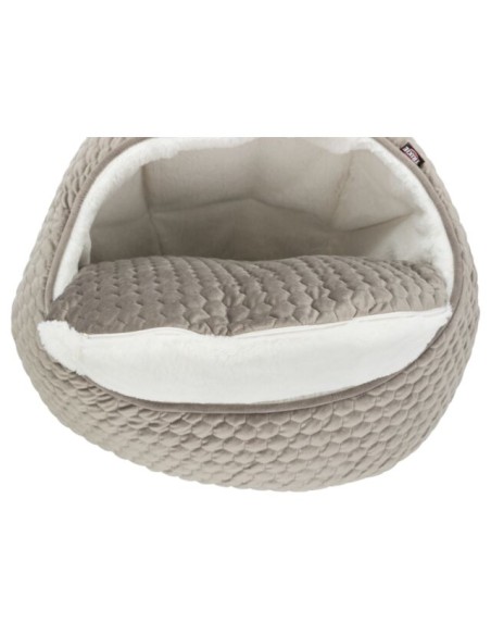 Igloo Livia 55x45 cm Grigio Tortora crema . cucce per cani