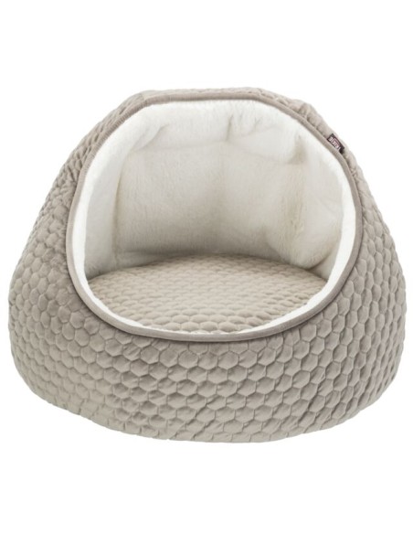 Igloo Livia 55x45 cm Grigio Tortora crema . cucce per cani
