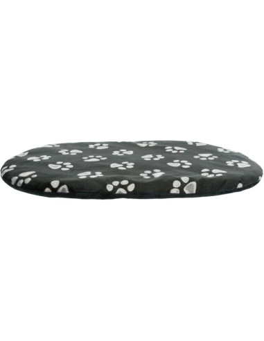 Cuscino Ovale Jimmy 98x62 cm Nero. Cucce e Letti per cani.