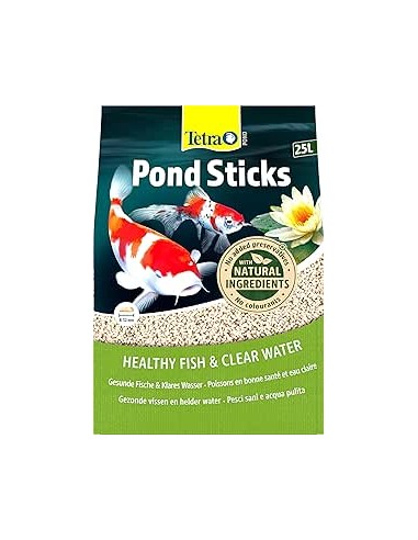 Tetra Pond Stick 25 litri. mangime Per Pesci.