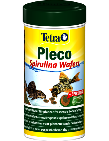 Tetra Pleco Spirulina Wafers 42GR. Mangime Per Pesci.