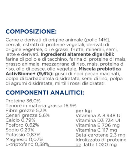 Hill's Feline Gastrointestinal Stress BIOME Kg.1,5. Diete - cibo secco per gatti .