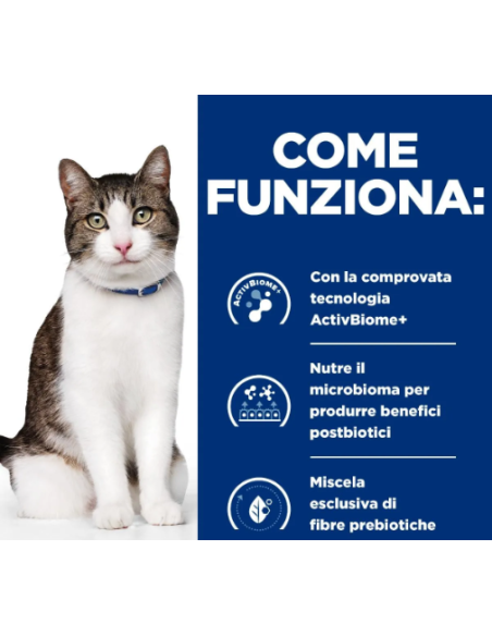 Hill's Feline Gastrointestinal Stress BIOME Kg.1,5. Diete - cibo secco per gatti .