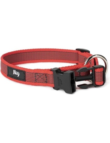 Collare k9 39-65 cm x25 mm Rosso. Collari e Guinzagli per cani.