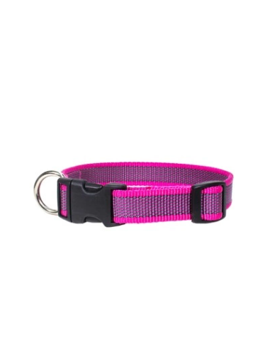 Collare k9 27-42 cm x 20 mm Colore Rosa.