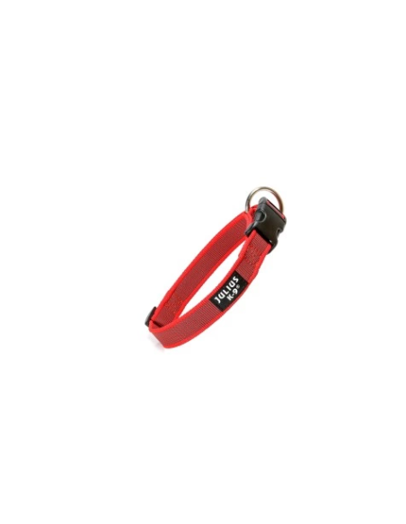 Collare k9 39-65 cm x25 mm Rosso. Collari e Guinzagli per cani.