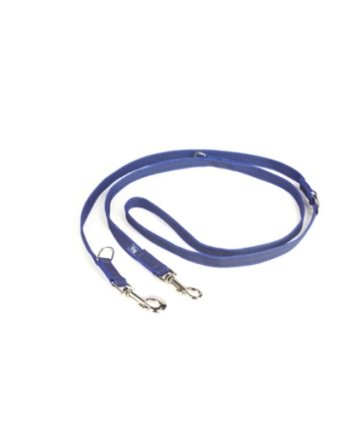 Guinzaglio k9 Supergrip 2,2 metri 20 mm.blu Collari e  Guinzagli per cani