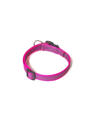Collare k9 39-65 cm x 25 mm rosa. Guinzagli e Collari per cani.