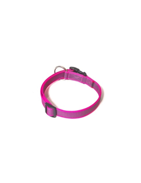 Collare k9 39-65 cm x 25 mm rosa. Guinzagli e Collari per cani.