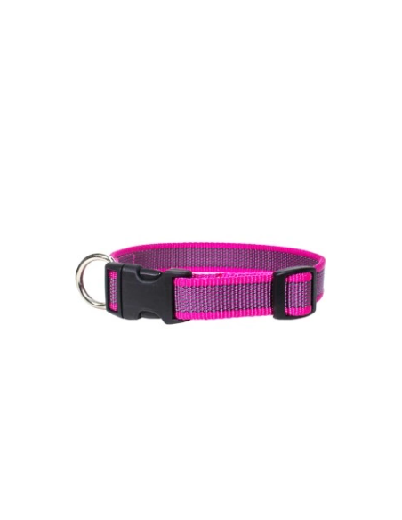 Collare k9 39-65 cm x 25 mm rosa. Guinzagli e Collari per cani.
