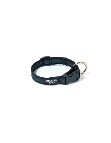 Collare K9 39-65 cm 25 mm. colore nero. Guinzagli e Collari per cani.