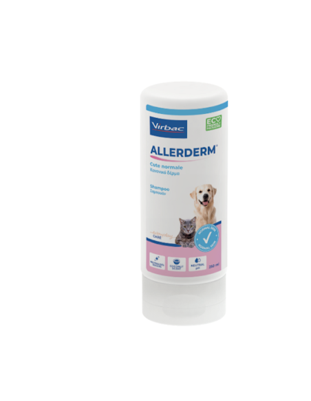 Virbac Allederm Cute Sensibile ml 250. Shampoo per cani e gatti.