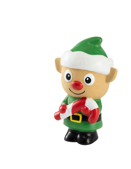 Elfo Di Natale lattice cm 12. Giochi per cani .