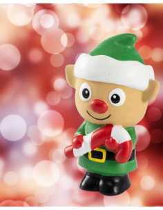 Elfo Di Natale lattice cm 12. Giochi per cani . 2