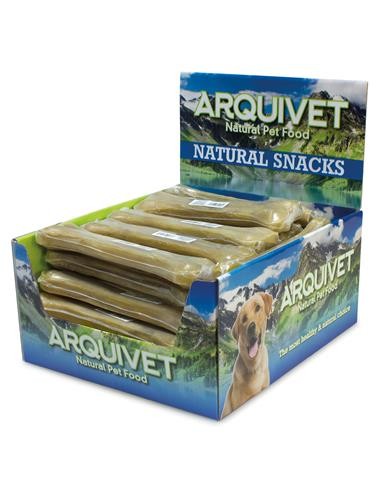 Arquivet osso Pelle Bufalo cm 21. 180 GR. Masticazione per cani.