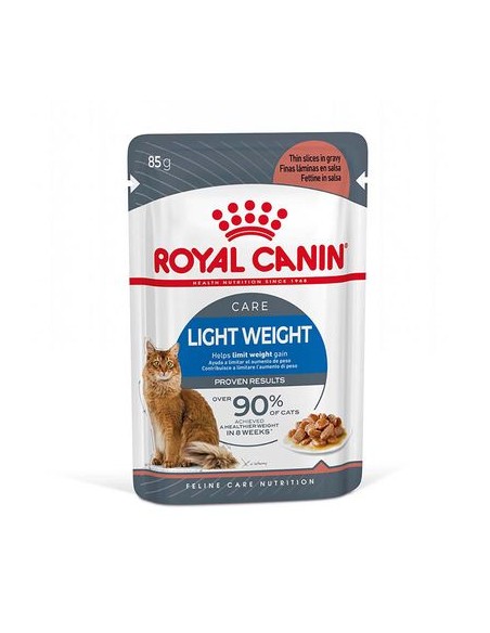 Royal Canin Light Busta Gravy gr 85. Cibo Umido Per gatti