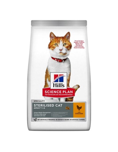 Hill's Sterilised cat Young Adult kg 1,5. Cibo Secco Per Gatti .