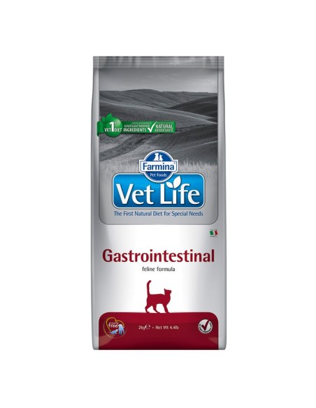 Vet Life Gastro Intestinal KG.2 Cibo Secco dietetico per Gatti Farmina