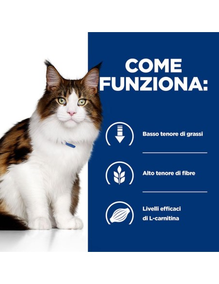 Hill's Feline w/d multi kg 1,5. Diete Cibo Secco Per gatti .