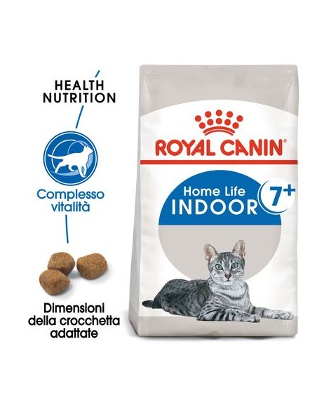 Royal Canin Indoor +7 gr 400. Cibo Secco Per gatti .