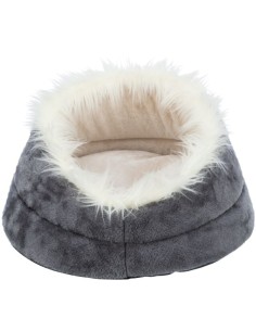 Cuccia Minou Igloo 47x24 grigio. Cucce per cani. 2