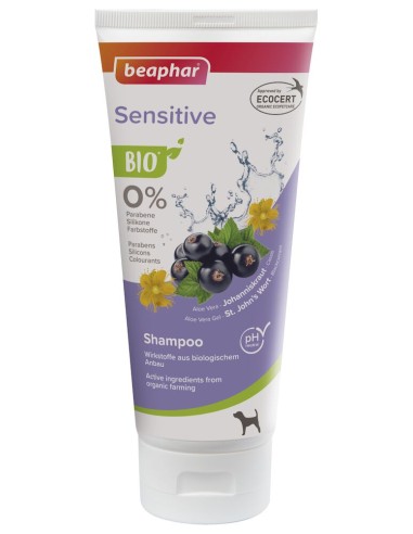 Beaphar Bio Shampoo Sensitive 200 ml. Igiene per cani .