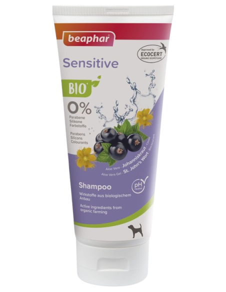 Beaphar Bio Shampoo Sensitive 200 ml. Igiene per cani .