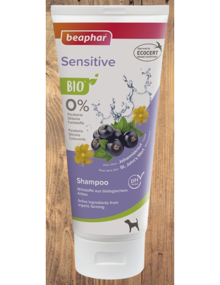 Beaphar Bio Shampoo Sensitive 200 ml. Igiene per cani .