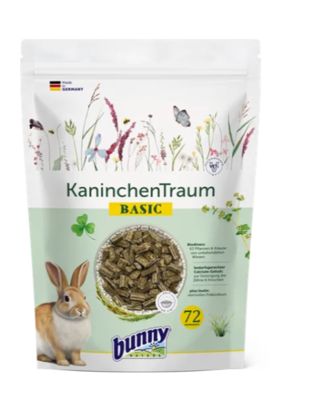 Bunny Sogno Per Conigli Basic gr 600. Mangime per conigli