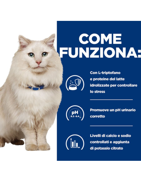 Hill's C/d Urinary Stress Pollo busta gr 85. Diete . Cibo Umido Per Gatti.