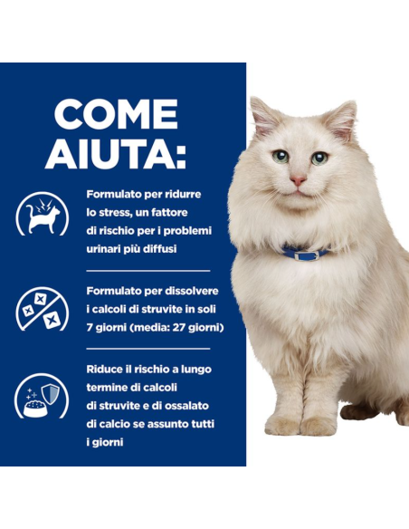 Hill's C/d Urinary Stress Pollo busta gr 85. Diete . Cibo Umido Per Gatti.