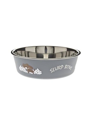 Ciotola Bella Misura small 14 cm 450 ml Grigia. Ciotole per cani