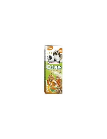 Stick Carote e Prezzemolo Coniglietti e Cavie 2 pz gr 110. Alimento Per Roditori