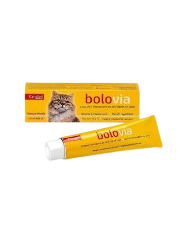 Bolo Via Pasta Tubo gr 50 Candioli. Integratore Per Gatti