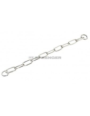 Collare Strozzo Maglia grande cm  50 maglia 4 mm. Guinzagli e collari