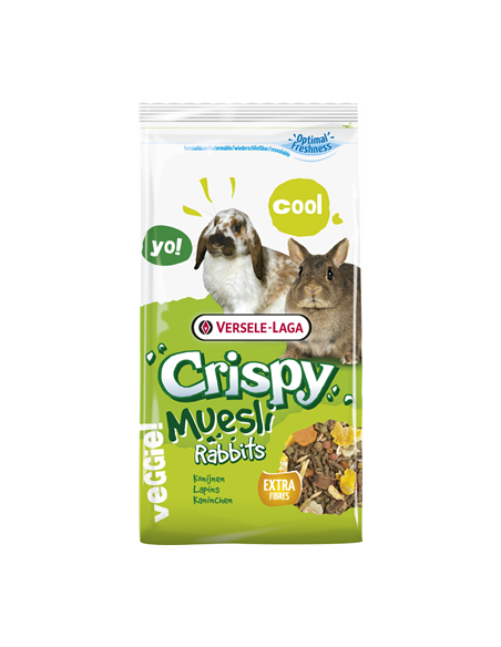 Crispy Muesly Coniglietti kg 1. Mangime per roditori