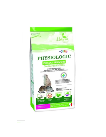 Cliffi Physiologic Piccoli Erbivori gr 800. Mangime Per Roditori