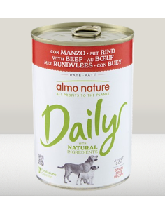 Almo Nature Daily dog con Manzo gr.400. Cibo Umido per cani 2