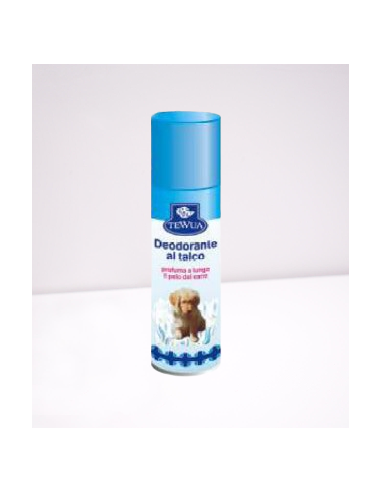 Deodorante al Talco. Igiene per cani .