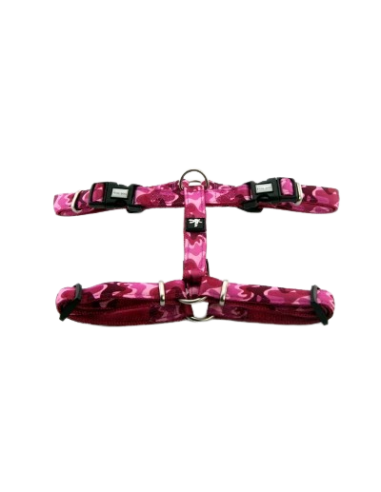 Pettorian Fuxtreme 10 mm 32-43 cm Camouflage Rosa. Guinzagli e Collari per cani