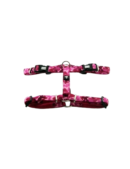Pettorian Fuxtreme 10 mm 32-43 cm Camouflage Rosa. Guinzagli e Collari per cani