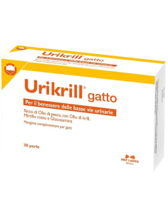 N.B.F. Lanes Urikrill Gatto 30 Perle .Integratore Alimentare Per Gatti 2