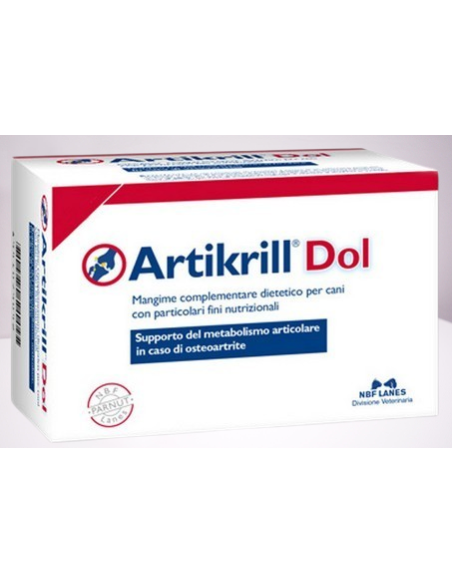 Nbf Lanes Artikrill Dol 200 Perle . Integratori per cani .