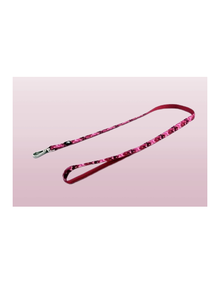 Guinzaglio Fuxtreme 20 mm x120 cm Camouflage Rosa. Guinzagli e Collari per cani