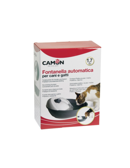 Fontanella Automatica per gatti e cani Taglia Piccola 1,7 litri. Fontanella per gatti o cani