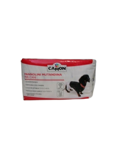 Pannoloni Mutandina Nappy misura Media 12 pezzi. Accessori per cani