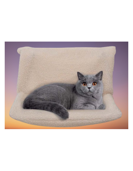 Sacco Per Radiatori 45x13x33 cm Bianco. Cucce e Letti per gatti .