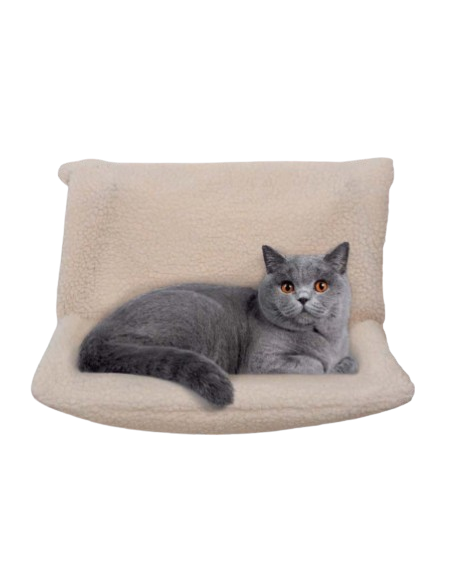 Sacco Per Radiatori 45x13x33 cm Bianco. Cucce e Letti per gatti .