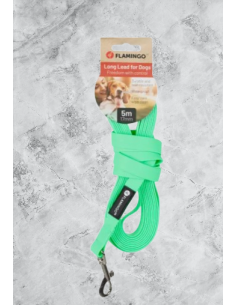 Guinzaglio Educativo Lunghina 5 metri. caspar verde Collari e guinzagli per cani . 2