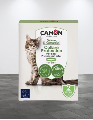 Collare Barriera Olio di Neem Gatti. Antiparassitari per gatti